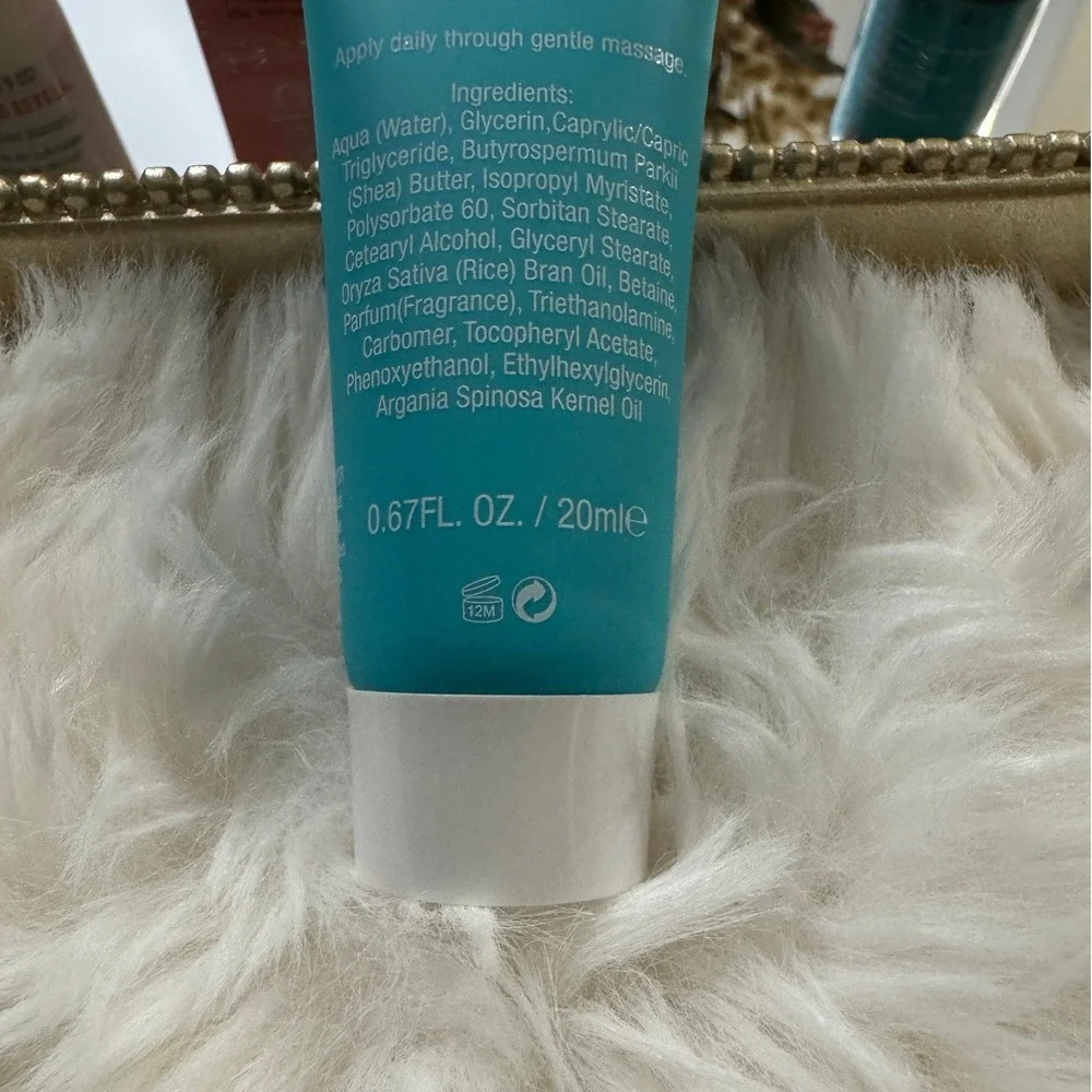 Mini Travel Size Skincare Set First Aid Beauty Dew of Gods Moroccanoil